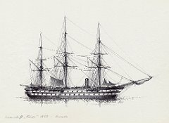 08-Linienschiff 'Kaiser' - 1858 - Pirovascello